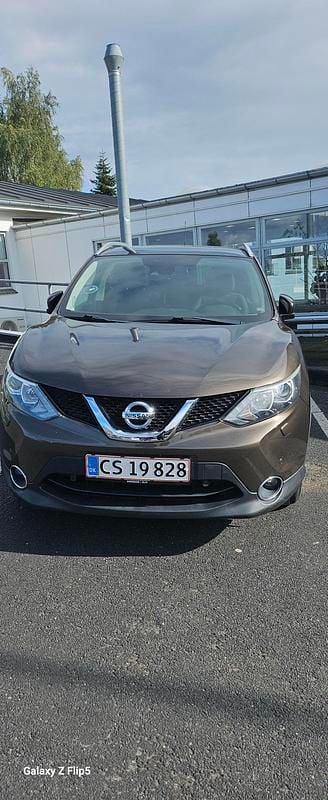 Brun Brugt 2017 Nissan Qashqai N-Connecta SUV | 113.300 kr. (Super pris) - Billede 1/6