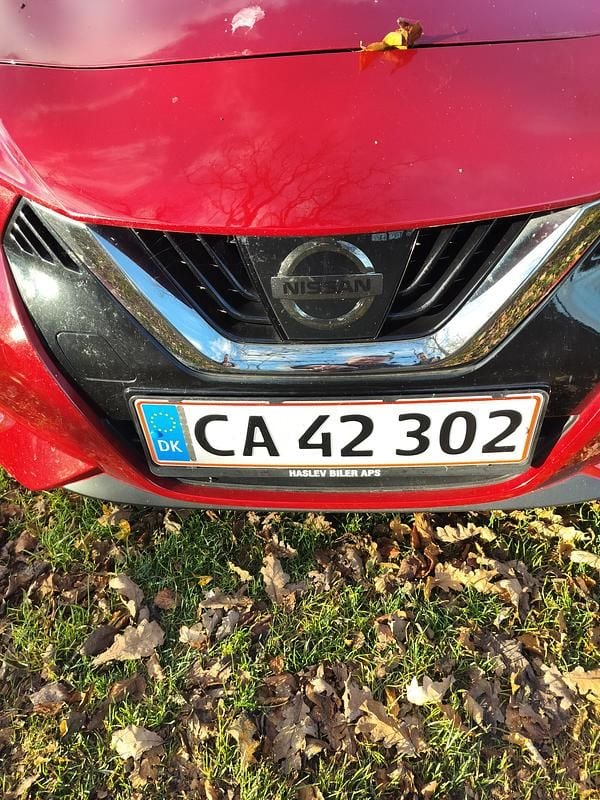 Rød Brugt 2018 Nissan Micra Visia Hatchback | 85.500 kr. (Super pris) - Billede 1/8