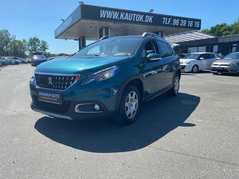Grønmetal Brugt 2019 Peugeot 2008 SUV | 74.900 kr. (God pris) - Billede 1/4