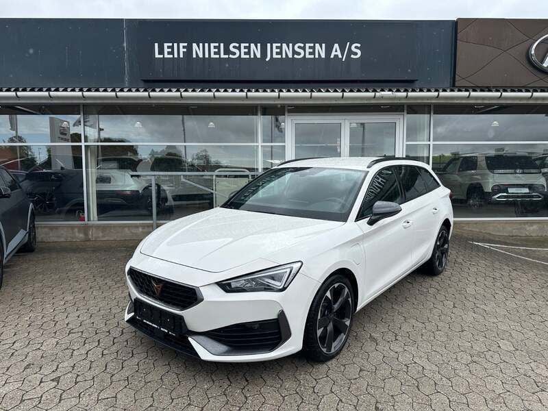 Hvid Brugt 2022 Cupra Leon Stationcar | 249.900 kr. (Fair pris) - Billede 1/4