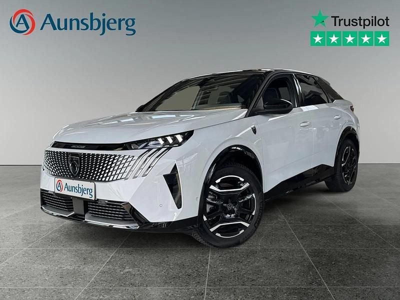 Hvid Brugt 2024 Peugeot e-3008 GT SUV | 304.500 kr. (God pris) - Billede 1/4