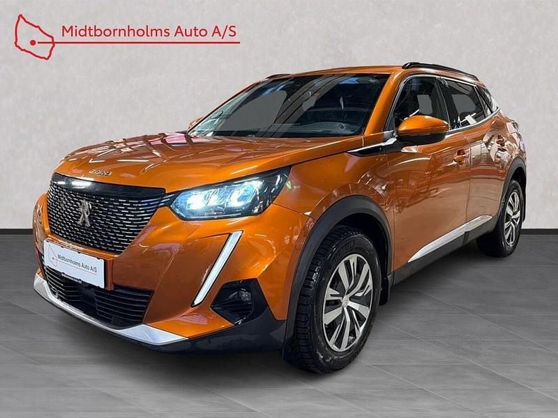 Brugt Peugeot 2008 Allure 130 HK (95 kW) 2021 Orange metal SUV