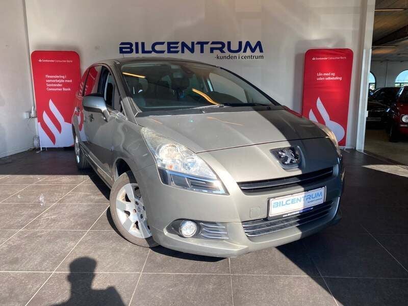Champagnemetal Brugt 2011 Peugeot 5008 Premium MPV | 49.900 kr. (Lidt for dyr) - Billede 1/4