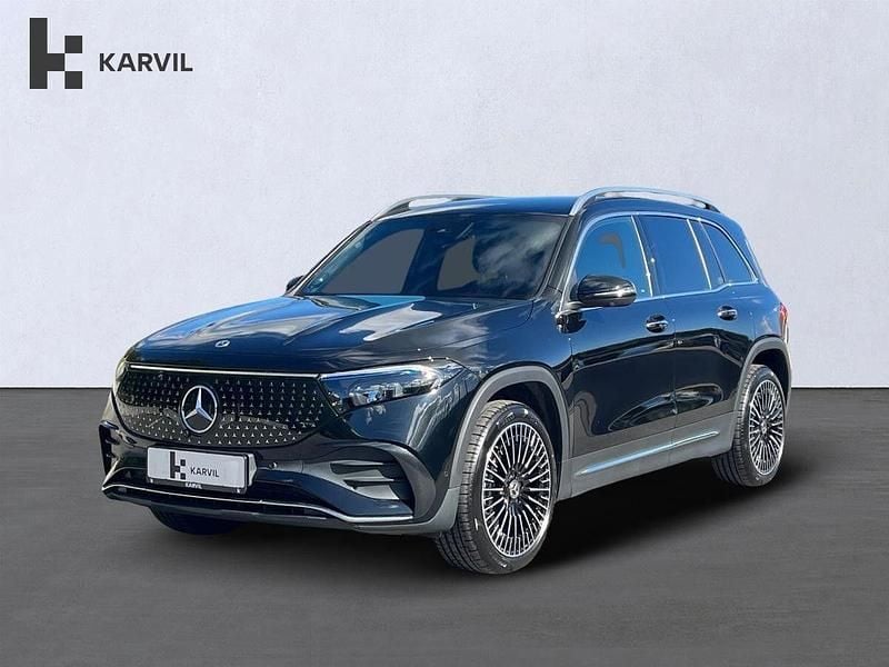 Sortmetal Brugt 2024 Mercedes EQB350 AMG line SUV | 399.900 kr. (Fair pris) - Billede 1/3