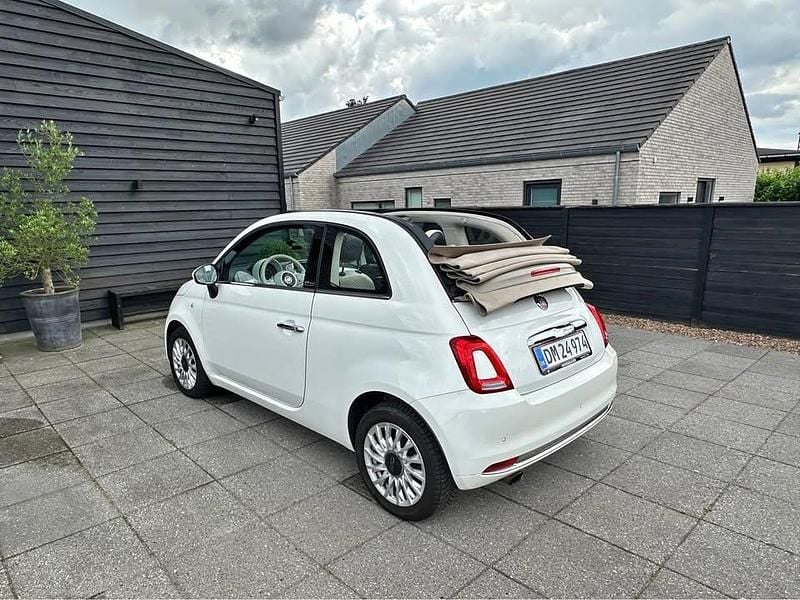Brugt Fiat 500C Lounge 80 HK (58 kW) 2016 Hvid Cabriolet