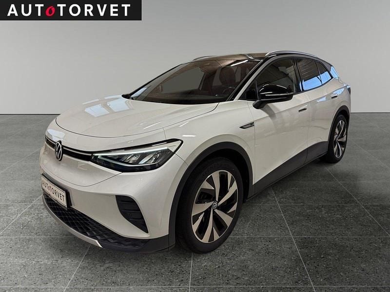 Hvid Brugt 2021 VW ID.4 Life SUV | 137.700 kr. (Lidt for dyr) - Billede 1/4