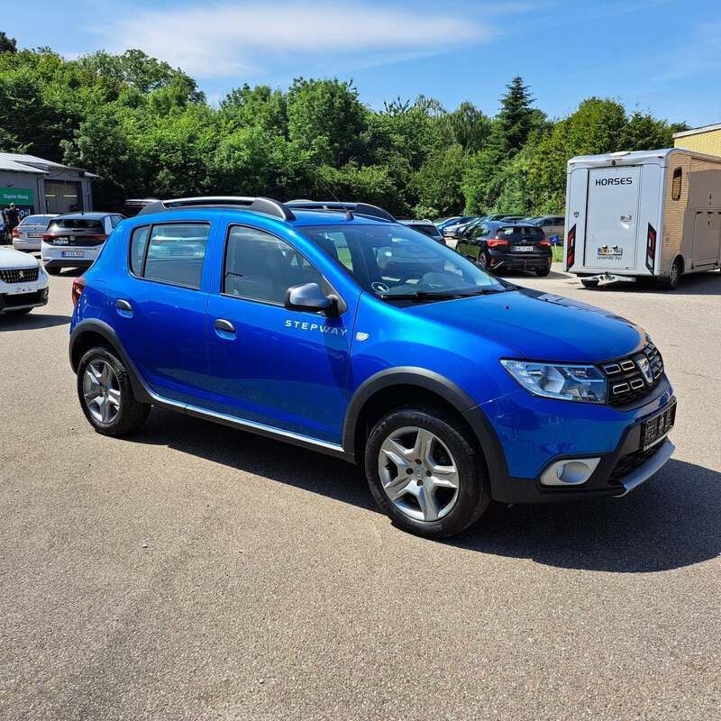 Blåmetal Brugt 2018 Dacia Sandero Stepway Hatchback | 79.900 kr. (Fair pris) - Billede 1/4
