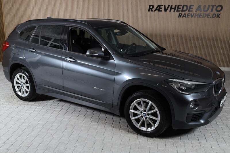 Gråmetal Brugt 2018 BMW X1 Advantage SUV | 209.900 kr. (Lidt for dyr) - Billede 1/4