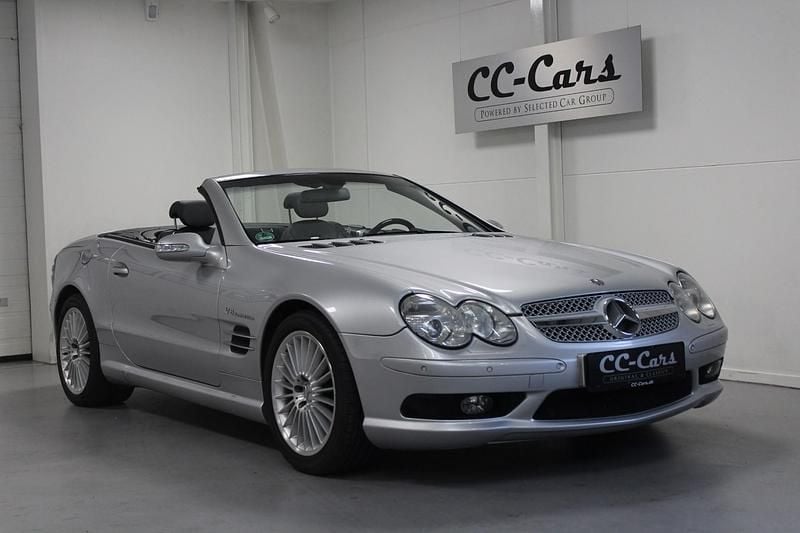 Sølv Brugt 2003 Mercedes SL55 AMG AMG | 349.900 kr. - Billede 1/4