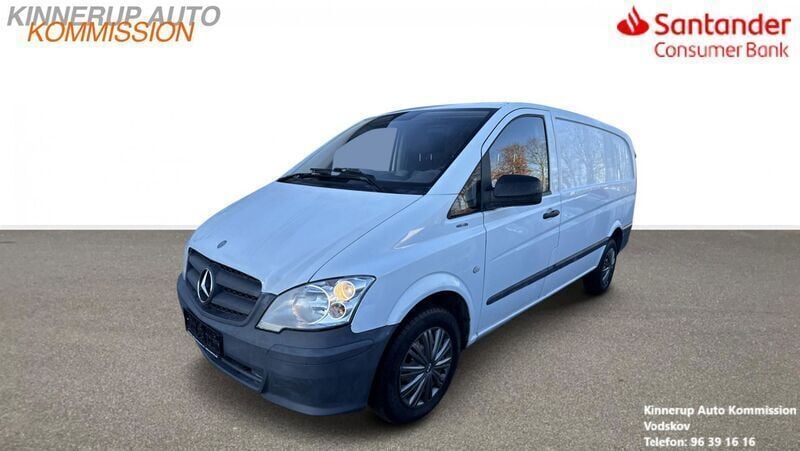 Hvid Brugt 2014 Mercedes Vito MPV | 44.900 kr. - Billede 1/4