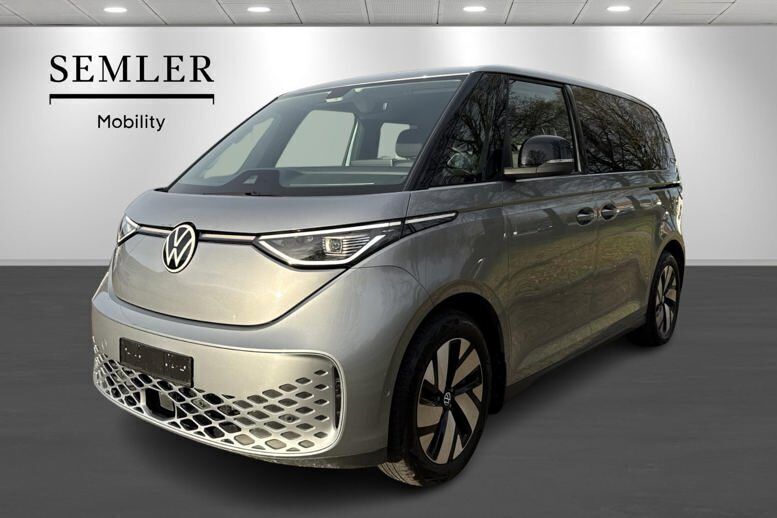 Sølvmetal Brugt 2023 VW ID. Buzz Pro Van | 299.900 kr. - Billede 1/4