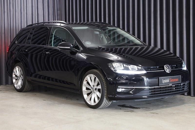 Sortmetal Brugt 2019 VW Golf VII IQ Drive Stationcar | 129.900 kr. (Fair pris) - Billede 1/4