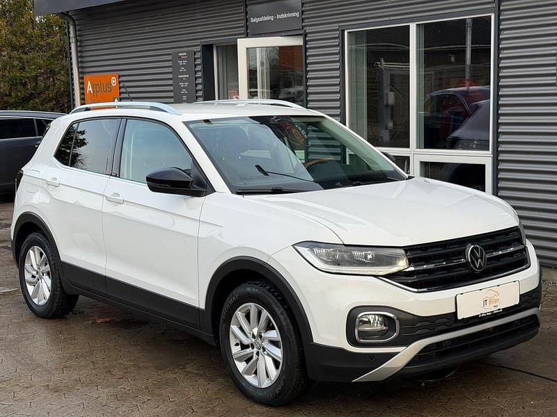 Hvid Brugt 2021 VW T-Cross Style SUV | 229.900 kr. (Fair pris) - Billede 1/4