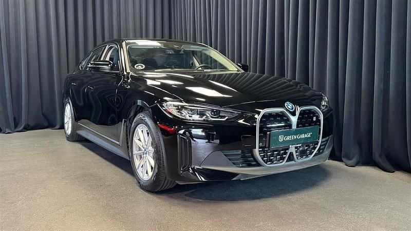 Sort Brugt 2024 BMW i4 Sedan | 349.900 kr. (God pris) - Billede 1/1