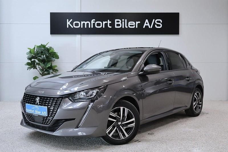 Gråmetal Brugt 2020 Peugeot 208 Allure Sky Hatchback | 139.900 kr. (Lidt for dyr) - Billede 1/4