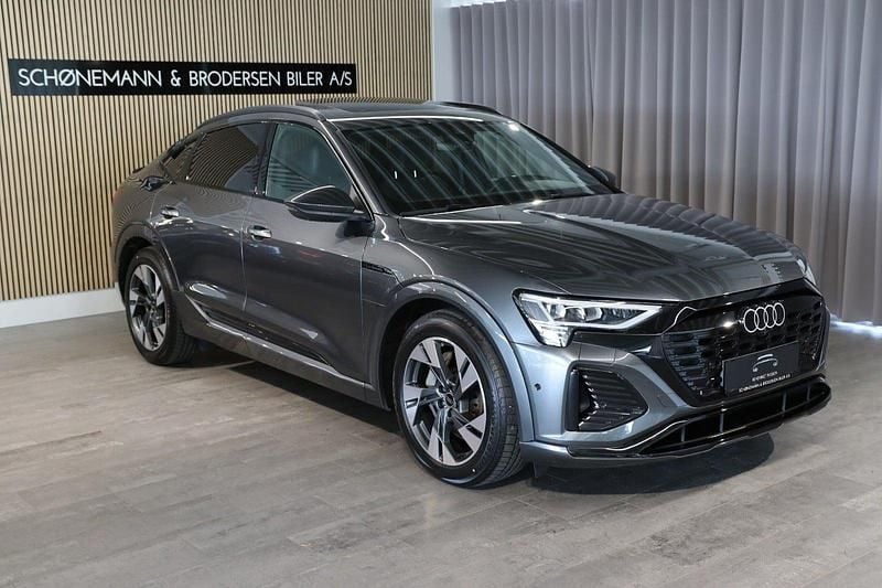Gråmetal Brugt 2023 Audi Q8 e-tron S-Line SUV | 599.900 kr. (Fair pris) - Billede 1/4