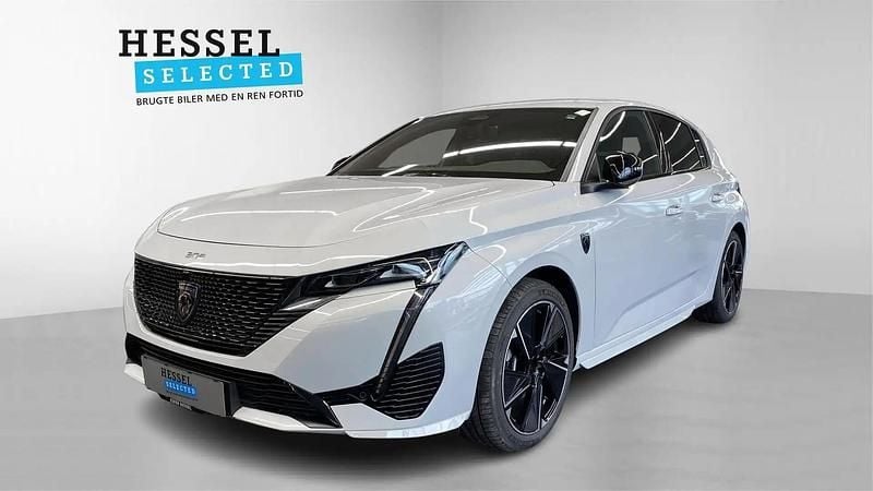 Hvid Brugt 2023 Peugeot e-308 Hatchback | 192.900 kr. (Fair pris) - Billede 1/4
