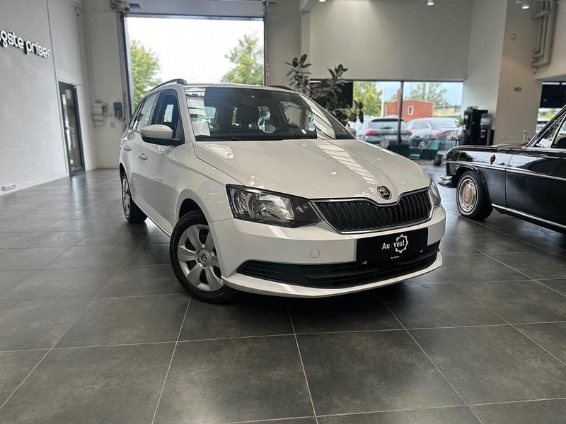 Hvid Brugt 2017 Skoda Fabia Style Stationcar | 89.799 kr. (God pris) - Billede 1/4