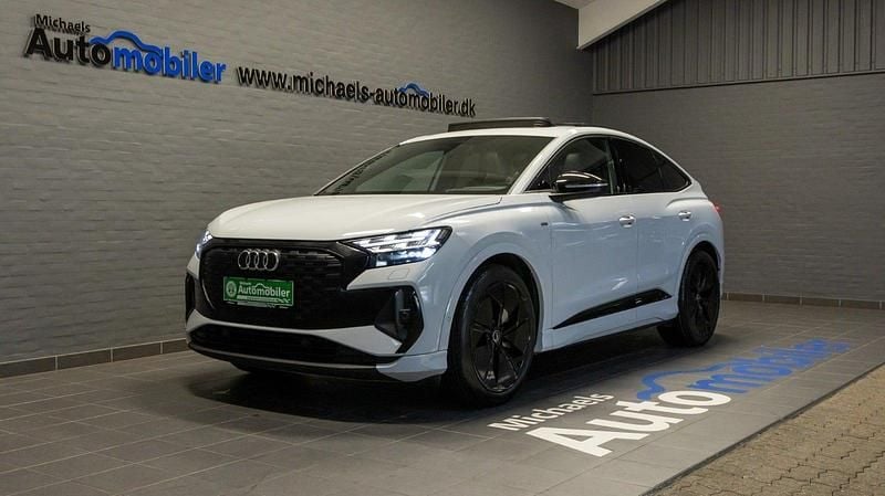 Hvidmetal Brugt 2022 Audi Q4 Sportback e-tron S-Line SUV | 329.900 kr. (Fair pris) - Billede 1/4
