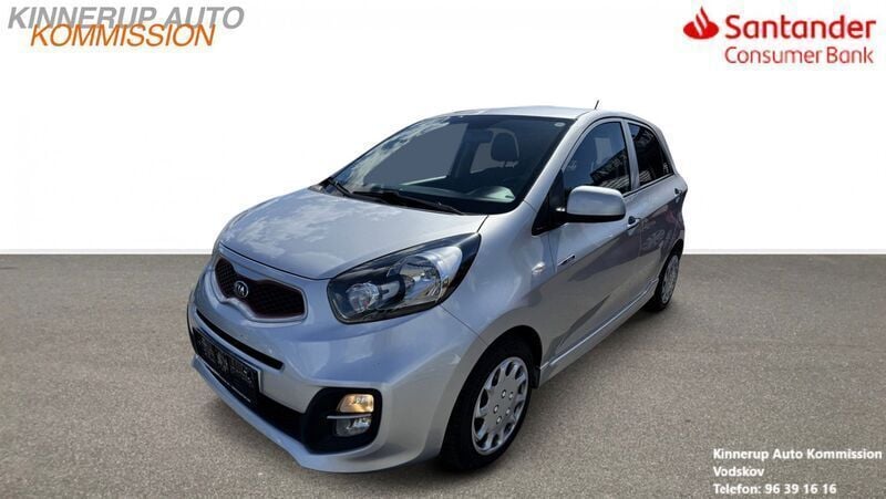 Sølv Brugt 2014 Kia Picanto Sport Hatchback | 35.900 kr. (Fair pris) - Billede 1/4