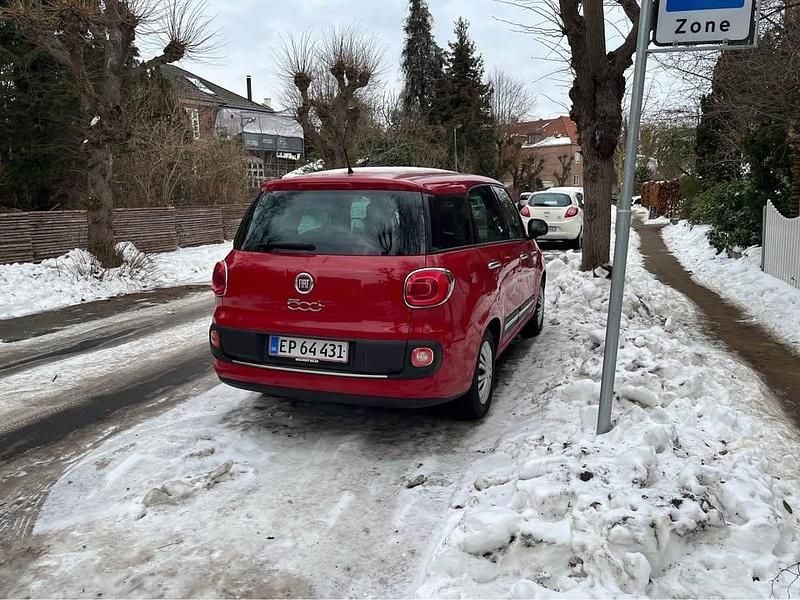 Brugt Fiat 500L Living 105 HK (77 kW) 2014 Rød MPV