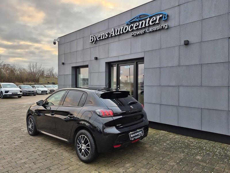 Brugt Peugeot 208 Allure Sky 100 HK (73 kW) 2020 Sort Hatchback