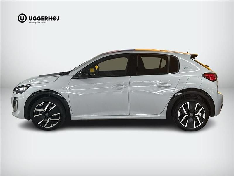 Ny Peugeot e-208 GT 114 kW (156 HK) 2025 Hvid okenite Hatchback