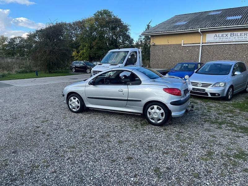 Brugt Peugeot 206 CC 110 HK (80 kW) 2002 Cabriolet