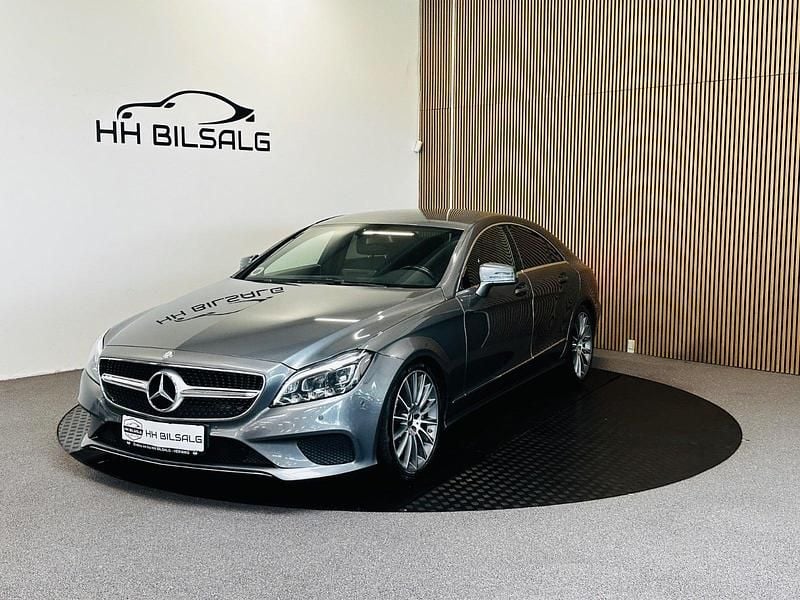 Gråmetal Brugt 2017 Mercedes CLS350 Coupe | 349.700 kr. - Billede 1/4
