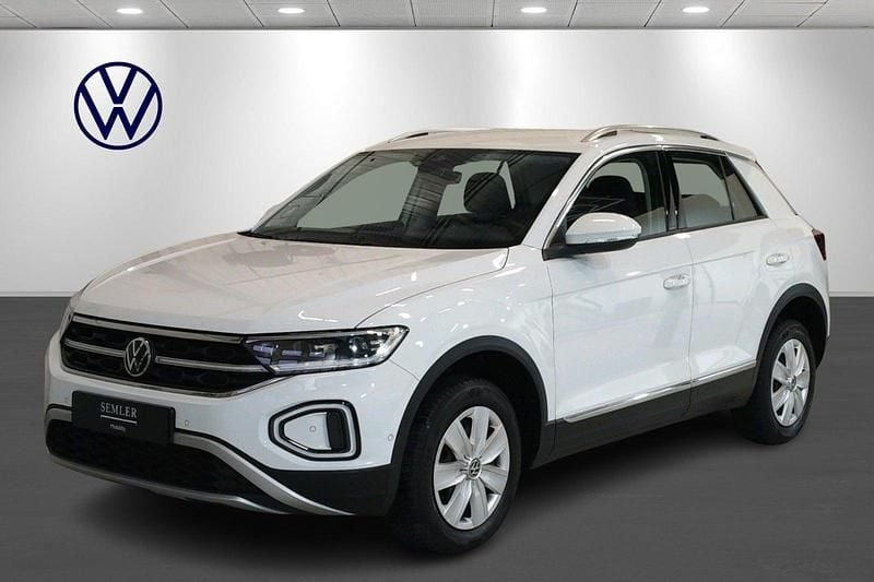 Hvid Brugt 2022 VW T-Roc Style SUV | 259.900 kr. (Fair pris) - Billede 1/4
