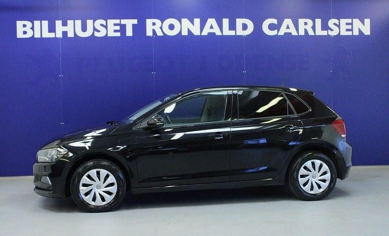 Sortmetal Brugt 2019 VW Polo Comfortline Hatchback | 129.900 kr. (God pris) - Billede 1/4