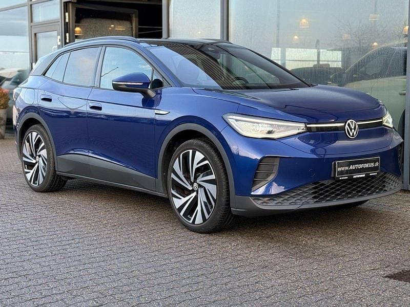 Blåmetal Brugt 2021 VW ID.4 Pro Performance SUV | 249.700 kr. (Lidt for dyr) - Billede 1/3