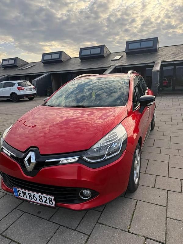 Brugt Renault Clio GrandTour 75 HK (55 kW) 2015 Rød Stationcar