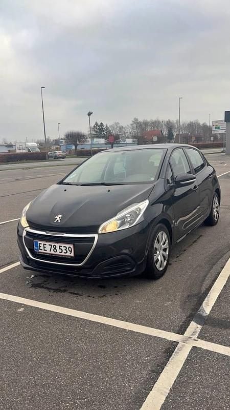 Sort Brugt 2016 Peugeot 208 Hatchback | 39.999 kr. (God pris) - Billede 1/4
