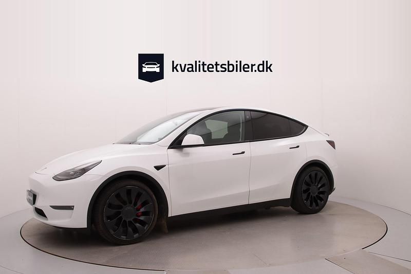 Brugt Tesla Model Y Performance 392 kW (534 HK) 2023 Hvidmetal SUV