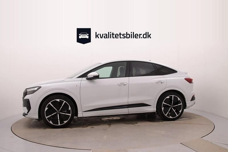 Brugt Audi Q4 Sportback e-tron S-Line 150 kW (204 HK) 2023 Hvidmetal SUV