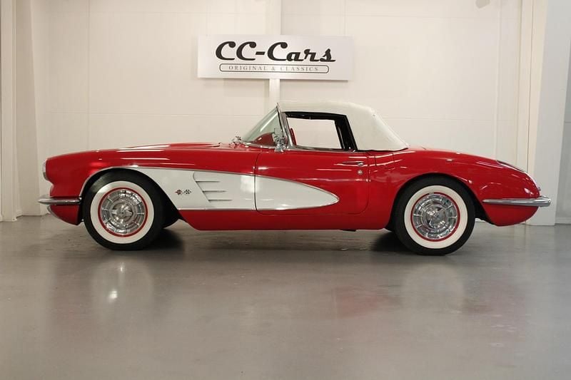 Brugt Chevrolet Corvette 1958 Rød Cabriolet