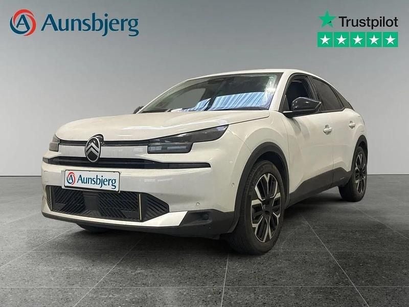 Hvid Brugt 2025 Citroën e-C4 VTR Sport Hatchback | 214.500 kr. (Dyr) - Billede 1/4