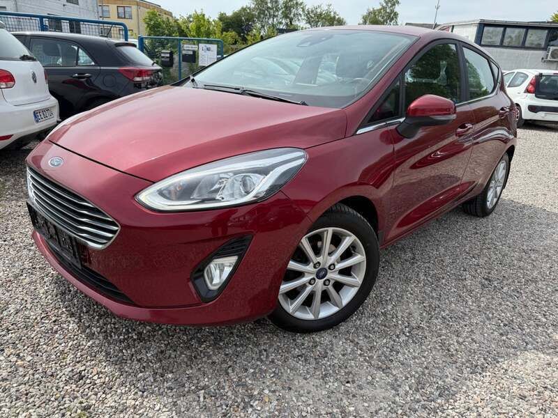 Bordeaux Brugt 2018 Ford Fiesta Titanium Hatchback | 72.990 kr. (Fair pris) - Billede 1/4