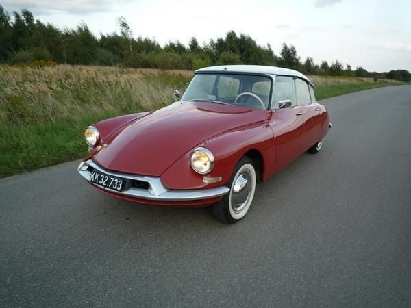 Rød Brugt 1961 Citroën DS | 98.500 kr. - Billede 1/4