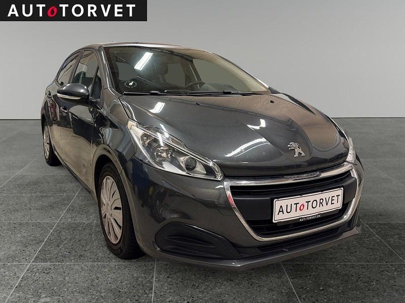 Brugt Peugeot 208 100 HK (73 kW) 2016 Koksmetal Hatchback