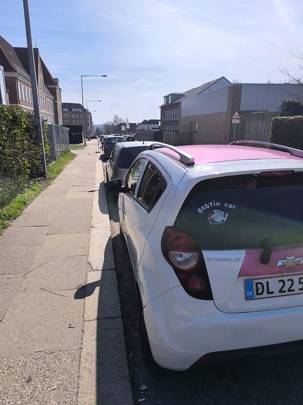 Hvid Brugt 2013 Chevrolet Spark LT Hatchback | 19.900 kr. (God pris) - Billede 1/5