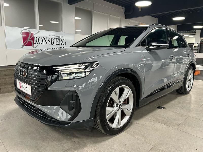 Grå Brugt 2022 Audi Q4 e-tron SUV | 264.900 kr. (Fair pris) - Billede 1/4