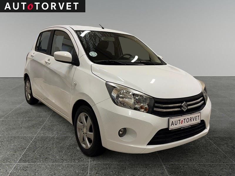 Brugt Suzuki Celerio Exclusive 68 HK (50 kW) 2015 Hvid Hatchback