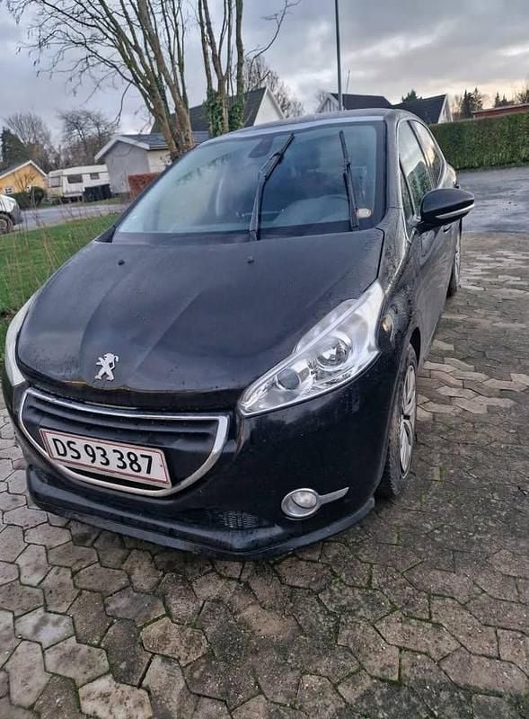 Brugt Peugeot 208 82 HK (60 kW) 2015 Sort Hatchback