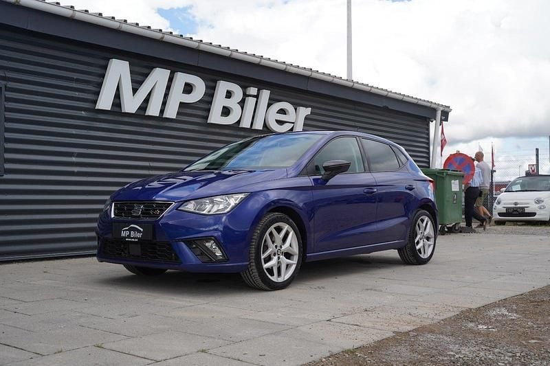 Blåmetal Brugt 2018 Seat Ibiza FR Hatchback | 109.900 kr. (Fair pris) - Billede 1/4