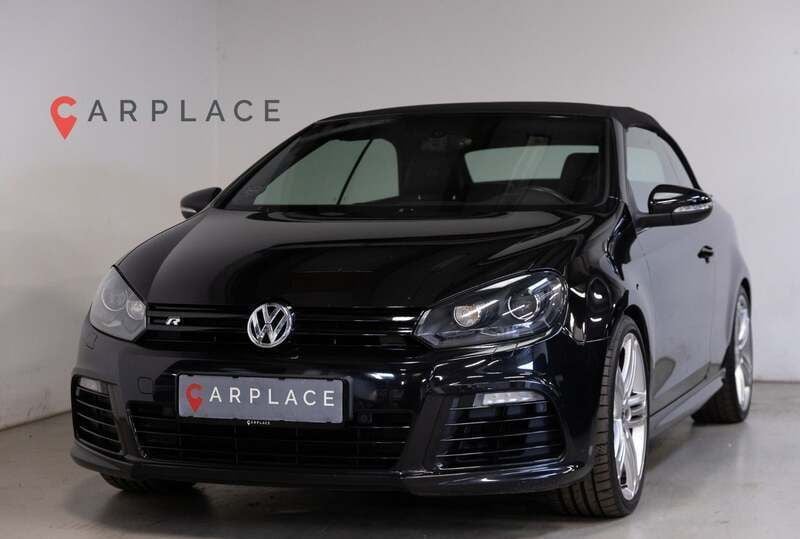 Sortmetal Brugt 2013 VW Golf Cabriolet R Cabriolet | 249.900 kr. - Billede 1/4