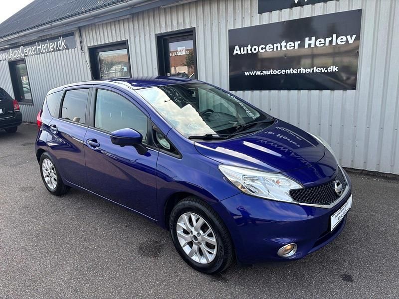 Mørkblåmetal Brugt 2016 Nissan Note Acenta+ MPV | 64.900 kr. (God pris) - Billede 1/4