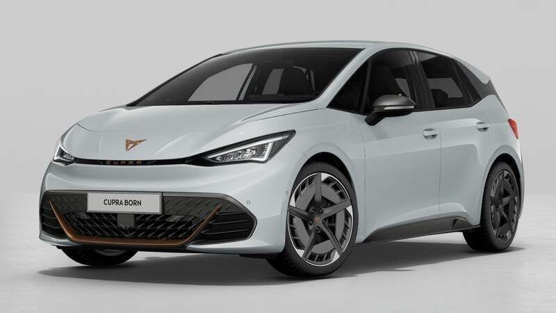 Hvid Ny 2025 Cupra Born Hatchback | 309.900 kr. (Dyr) - Billede 1/4