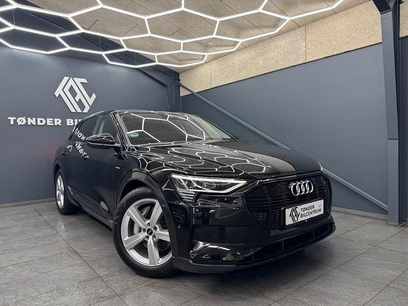 Sort Brugt 2023 Audi e-tron Advanced SUV | 374.500 kr. (Super pris) - Billede 1/4